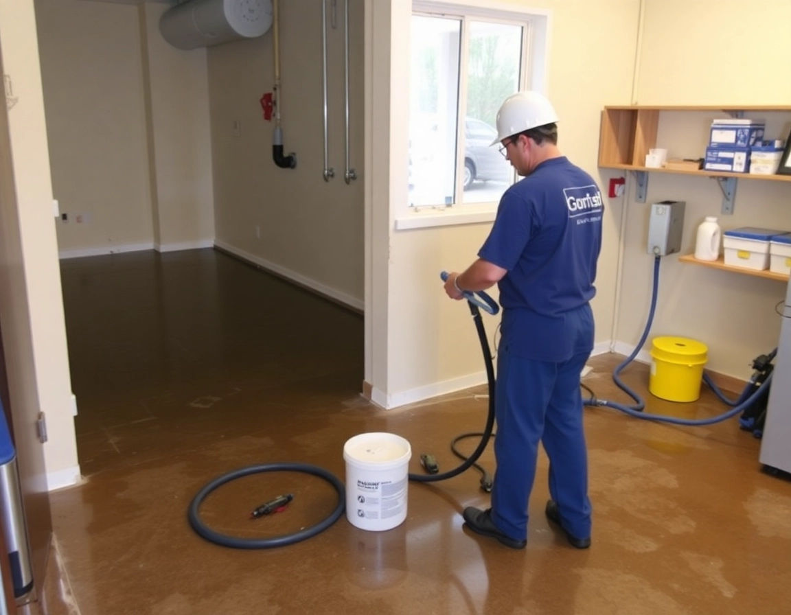 Water Damage Restoration Service in Midlothian